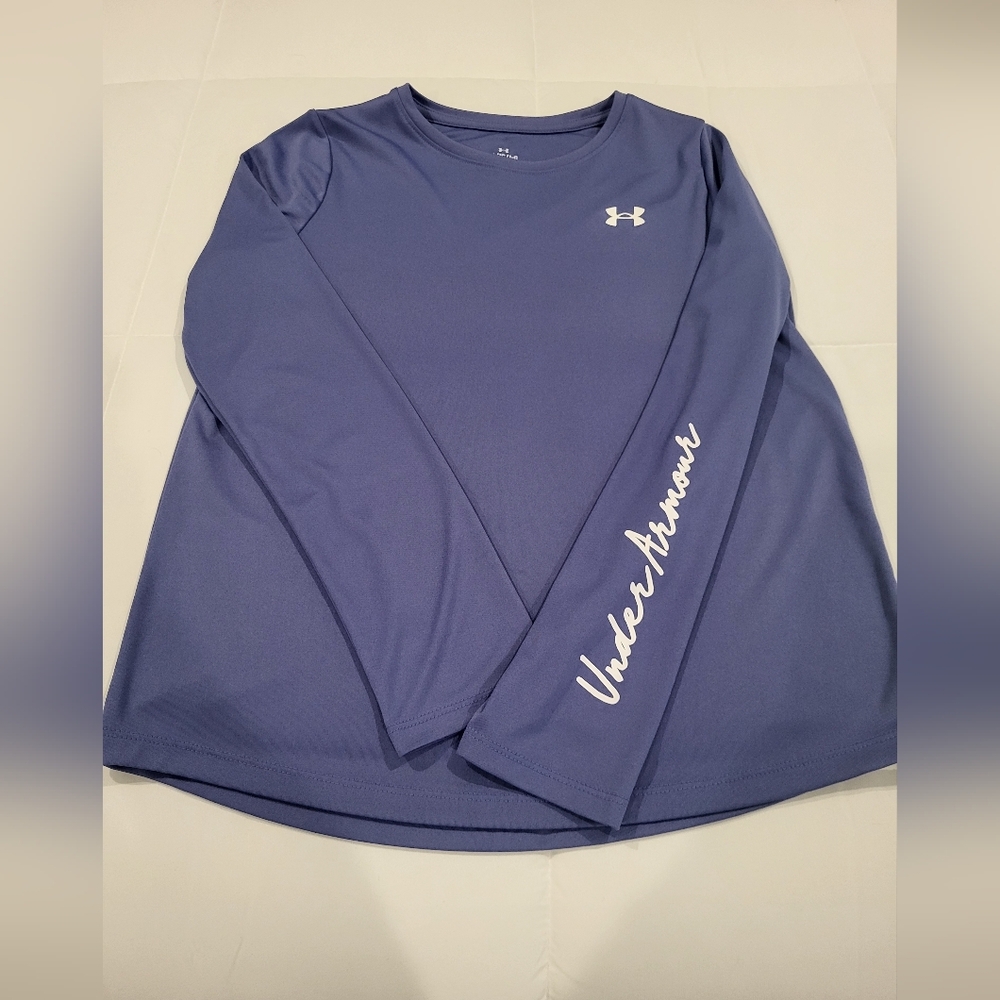 Under Armour Blue Long Sleeve Performance Shirt